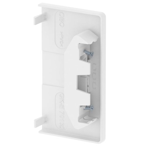OBO eindstuk 70x130 pvc zuiver wit 9010 6274570 - 0cb53e4d3340b894baef777854024156 - 11004660