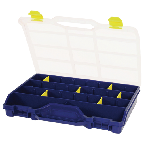 TAYG ass. doos leeg middel geel/blauw 378x290x61mm 26 vakken - 0d727ef5 ec46 4c0d b879 949e602f55e2 - 332299