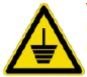 BRADY sticker waarschuwingspictogram - Aarding a 3st - 1000324 - 1000324