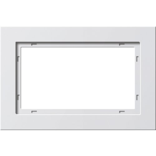 GIRA afdekraam 1,5v e2 zuiver wit mat 100122 - 100122 - 11004750