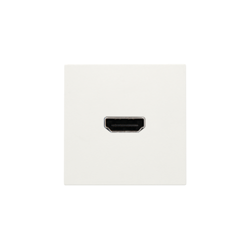 Niko Afwerkingsset met HDMI-naar-HDMI-aansluiting, white - 101 69417 foto - 20054812