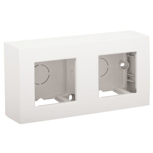 Niko Tweevoudige opbouwkit voor twee inbouwfuncties, white - 101 80200 08 foto - 20054838