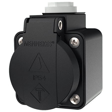 Mennekes Wandcontactdoos 16A2p+PE IP44 - 10120 - 20012839