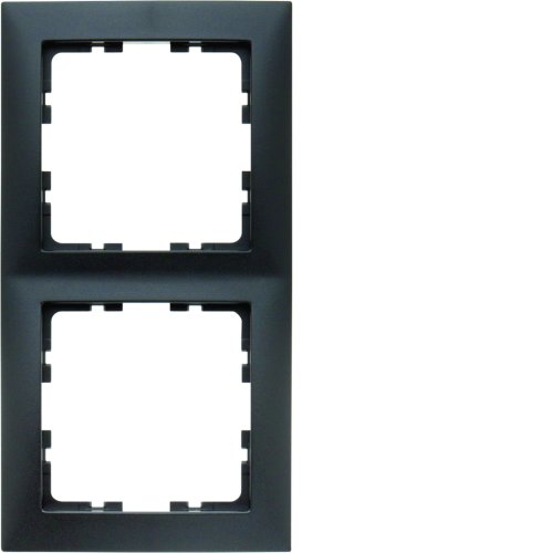 BERKER afdekraam 2v s1 antraciet 10129949 - 10129949 - 3200061