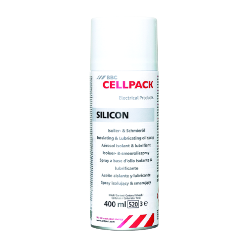 CELLPACK spray 400ml silicon isoleer/smeerolie - 101d26ad 0933 47c4 8801 42e29c8bd633 - 11006579