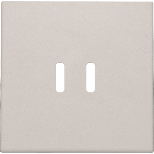 Niko Afwerkingsset voor dubbele smart USB-C-lader, light grey - 102 68003 image - 20196642