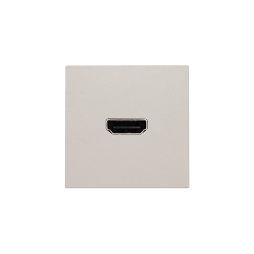 Niko Afwerkingsset met HDMI-naar-HDMI-aansluiting, light grey - 102 69417 foto - 20054885