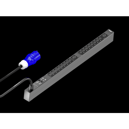 Rittal PDU Basic 32A/1F CEE 16xC13 / 2xC19 - 1081px fri191444095 - 20135810