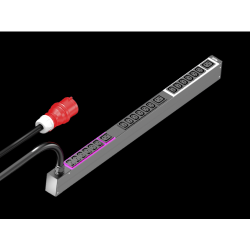 Rittal PDU Basic 16A/3F CEE 18xC13 / 3xC19 - 1081px fri191444595 - 20135822
