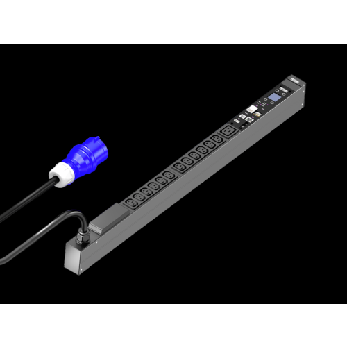 Rittal PDU Metered 16A/1F 12xC13 / 1xC19 - 1081px fri191445195 - 20135835