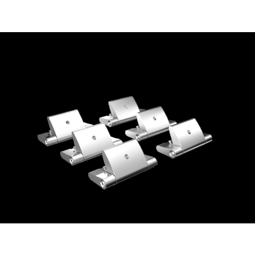 Rittal KX scharnieren voor deksel VE=6 - 1081px fri201908995 - 20132321