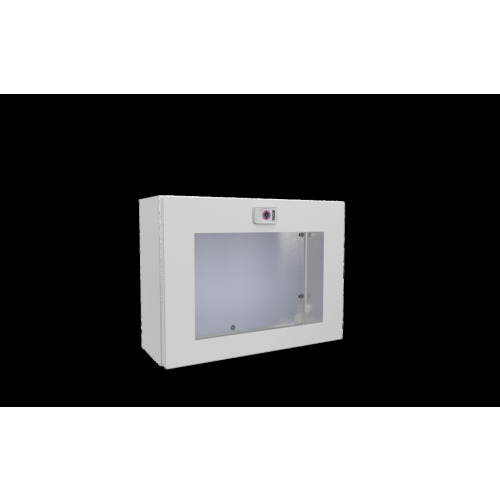 Rittal KX E-box 400x300x155 mm 1D 1 MPL RAL7035 - 1081px fri211983195 - 20132327