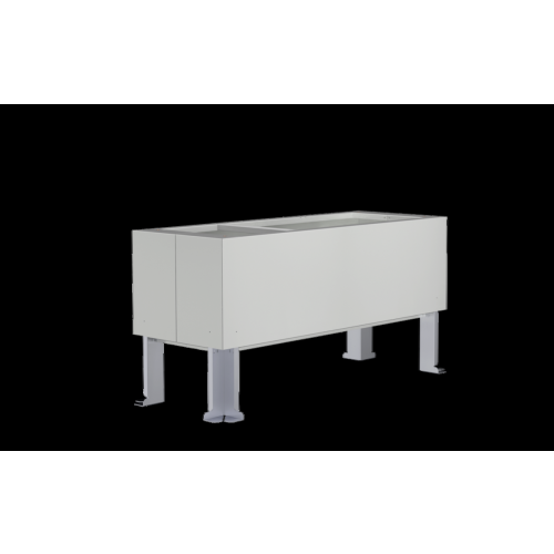 Rittal CS Sokkel tbv MFG12 H=660mm RVS RAL 7035 - 1081px fri231838395 - 20137809