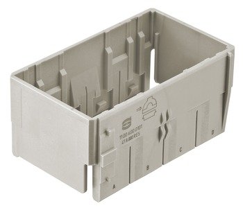 HARTING Han Yellock Adapter Frame Han-Modular 60 - 11 00 600 0101 rgb01 web - 20035137