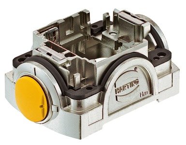 HARTING Han-Yellock 30 carrier hood button plain - 11 12 300 0100 rgb01 web - 20035190