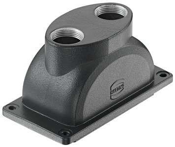 HARTING Han-Yellock 60-feed through hood-2xM25 - 11 12 600 1711 rgb01 web - 20035244