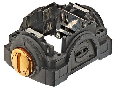 HARTING Han-Yellock 30M carrier hood button slot - 11 13 300 0110 rgb01 web - 20035249