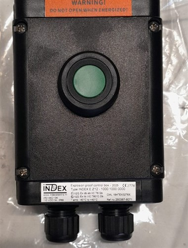 INDEX 1v drukknoppenkast 1xno 1xnc terugverend - 11000061 - 11000061