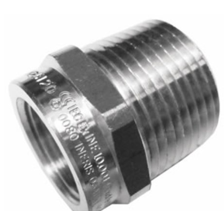 verloop npt 3/4"-m20 messing vernikkeld ex - 11000246 - 11000246