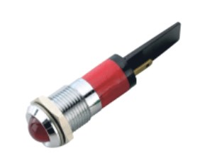 EAO 17-350130 led armatuur 10mm 130vac rood - 11000386 - 11000386