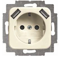 B&J wcd 1v ra kv inb 2xusb creme 20 EUCB2USB-212 - 11000930 - 11000930