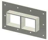 ROXTEC GHM 2x2 GALV INCL TSL 15x6 - 11001205 - 11001205