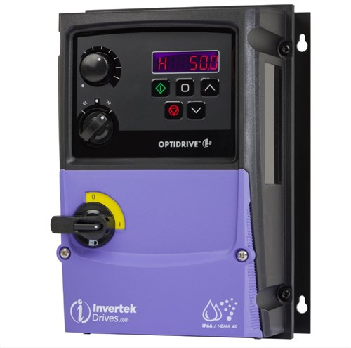 INVERTEK frequentieregelaar 0,75kw 1-fase ip66 230v - 11001597 - 11001597