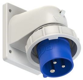 PCE toestel wcd aanb. schuin inbouw 16a 3p 6h ip67 777132-6V - 11001834 - 11001834