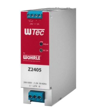 W&Ouml;HRLE voeding 180-550vac 24vdc 5a Z2405 - 11001836 - 11001836