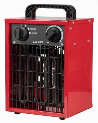 EUROM ventilatorkachel 2000w 230v EK Fanheat 2000 - 11002131 - 11002131