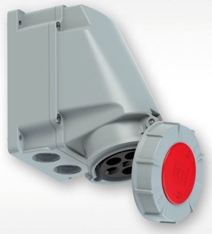 PCE wcd opbouw rood pilot 125A 5P 400V 6H ip67 1455-6 - 11002241 - 11002241