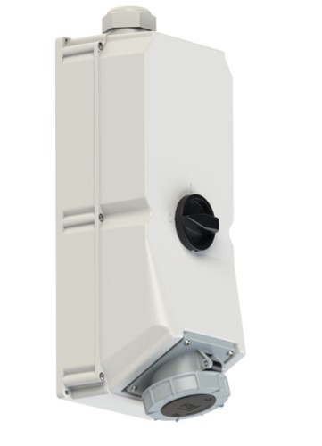PCE afschakelbare wcd 125A 4P 400V IP67 7H - 11002941 - 11002941