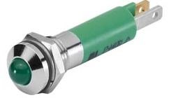EAO 17-040351 led armatuur 24vdc groen - 11004111 - 11004111