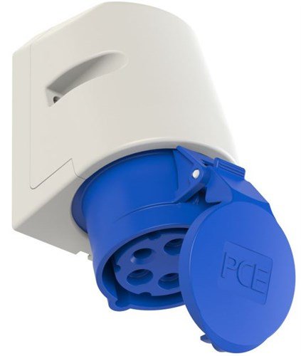 PCE wcd opbouw blauw 16A 5P 400V 9H (M25) 115-9V - 11004164 - 11004164