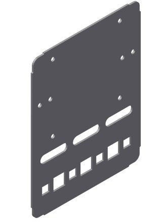 montageplaat voor ladderbaan rze - 11005229 - 11005229