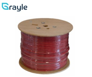 GRAYLE u/utp cat.6 lszh soepel rood a500 meter - 11006267 - 11006267