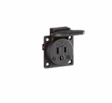 ABL inbouw wcd USA/Canada zwart 125v 15a UL12500 - 11006453 - 11006453