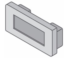 NIEDAX pr eindkap inwendig zwart 41x20 - 11007366 - 11007366