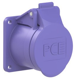 PCE wcd inbouw recht paars 16A 3P 24V 363F5V - 11008561 - 11008561