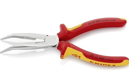KNIPEX telefoontang gebogen 45gr 200mm 26 26 200 - 11009471 - 11009471