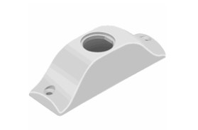 EAO opbouwbehuizing grijs serie 84 (wand) 84-9800.8 - 11009552 - 11009552