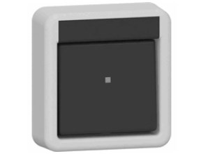 GIRA wissel schak opbouw wd grijs 310635 - 11009665 - 11009665