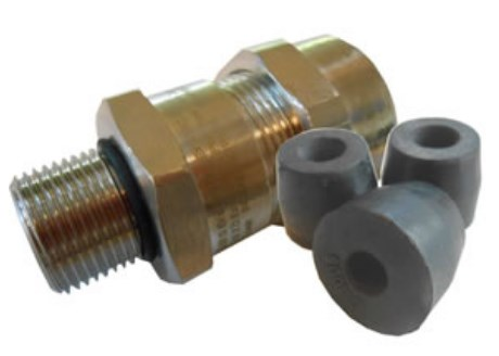 wartel eex-d messing vernikkeld m20 (5.5-13mm) - 11010672 - 11010672