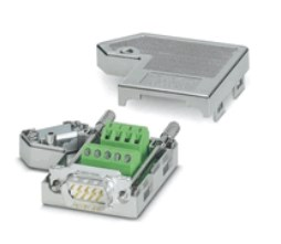 PHOENIX d-sub busconnector SUBCON 9/M-SH - 11011504 - 11011504