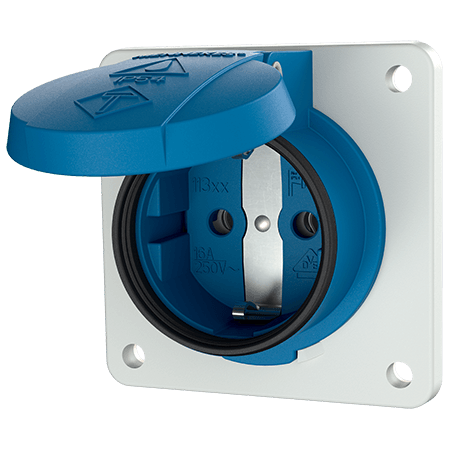 Mennekes Inb.WCD 16A2P+A 230V IP54 SCHUKO blauw - 11331f 2 - 20020741