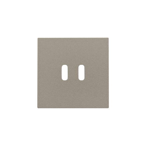 Niko Afwerkingsset voor dubbele smart USB-C-lader, bronze coated - 123 68003 foto - 20196645