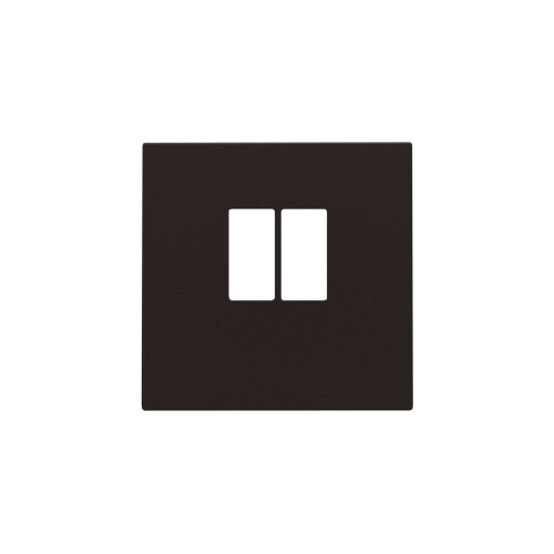 Niko Afwerkingsset voor enkelvoudige luidsprekeraansluiting, dark brown coa - 124 69801 foto - 20055141