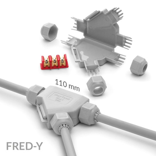 Raytech FRED-Y 3x2,5mm2 Verbindingsmof Aftak IP68 - 131500259 - 20005340