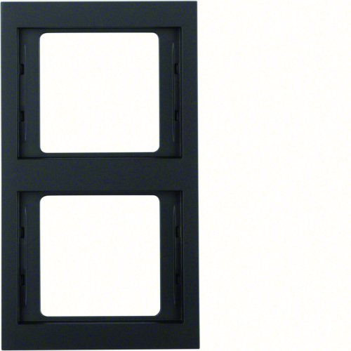 BERKER afdekraam 2v vert antraciet 13237006 - 13237006 - 3200096