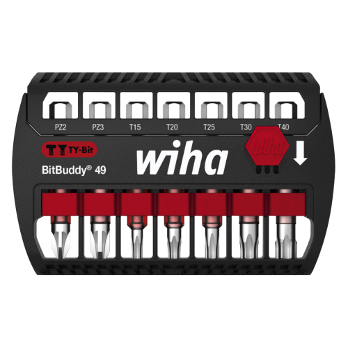 WIHA Bitset BitBuddy TY-Bit 49 7946 PZ/TORX T15-T40 , 7-delig - 13478f45 0d4c 49e2 b7f4 e985a79be00d - 20014108